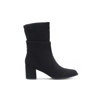 Botine dama - 590559 - Textil - Negru -