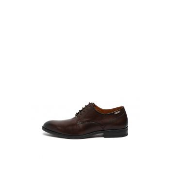 Pantofi Oxford de piele Olmo - Coniac