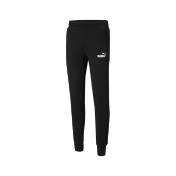 Pantaloni sport slim fit cu imprimeu logo Essentials