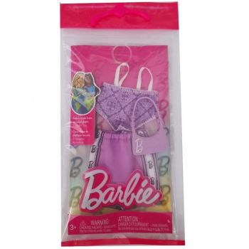 Barbie Fashion And Accessories Complete Look Sporty Purple (hrh37)