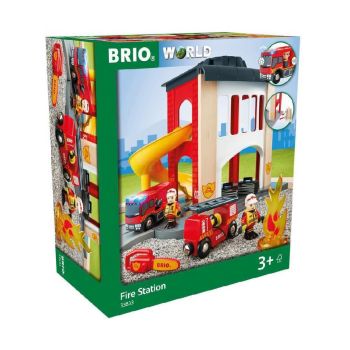 Brio World Rescue Fire Station (33833)