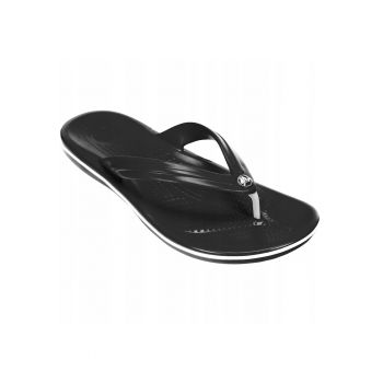 Flip-flops unisex Crocs Crocband™ Flip alb-negru 11033-001