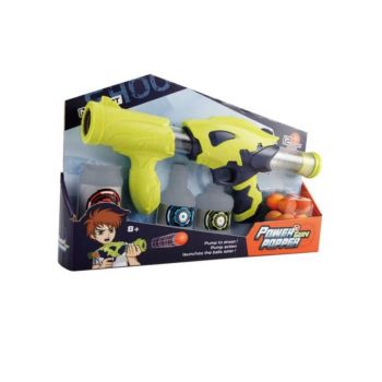 Power Popper Gun 35cm With 12 Foam Balls