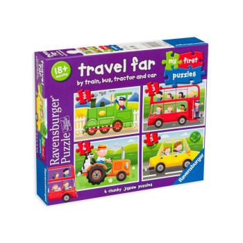 Puzzle Ravensburger Travel Far My First Puzzle 2/3/4/5pc