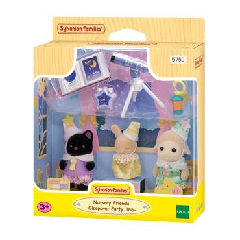 Sylvanian Families Kindergarten Friends Sleepover Party Trio 5750