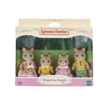 Sylvanian Families Striped Cat Family 5180