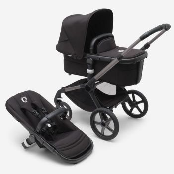 Carucior Bugaboo Fox 5 Graphite Midnight Black 2 in 1