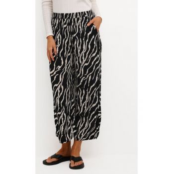 Pantaloni dama - 582425 - Negru - Viscoza