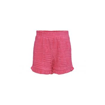 Pantaloni lungi - 301978589 - Poliester - Roz