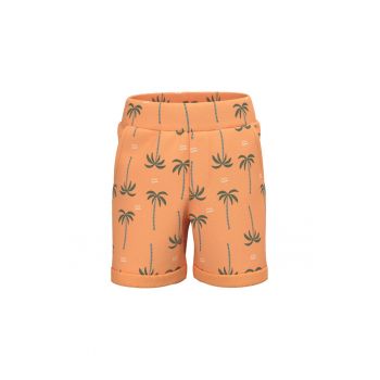 Pantaloni lungi - 301995043 - Bumbac - Portocaliu