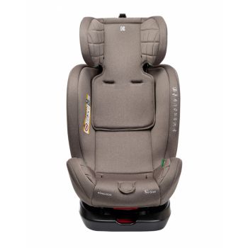 Scaun auto cu isofix si sezut rotativ KikkaBoo 40-150 cm i-Trip i-SIZE Beige