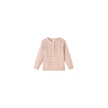 Cardigan copii - 999935 - Roz - Bumbac