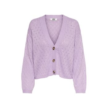 Cardigan dama - Acril - Violet