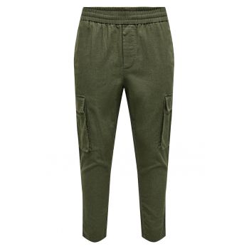 Pantaloni barbati - In/Bumbac - Verde