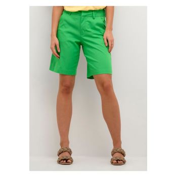 Pantaloni dama - 302185399 - Poliester - Verde