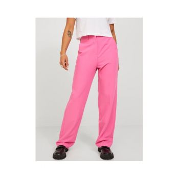 Pantaloni dama - 35695 - Poliester - Roz