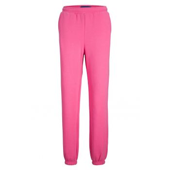 Pantaloni de trening dama - 301036203 - Bumbac - Roz