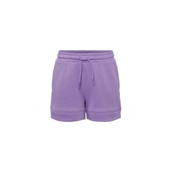 Pantaloni lungi - 301767572 - Bumbac - Poliester - Violet