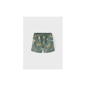 Pantaloni lungi - 301995975 - Poliester - Verde