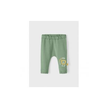 Pantaloni lungi - 302000609 - Bumbac organic - Elastan - Verde