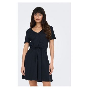 Rochie dama - Bleumarin - Bumbac -