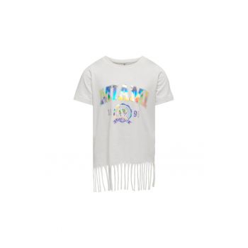 Tricou copii - 302122097 - Bumbac - Alb