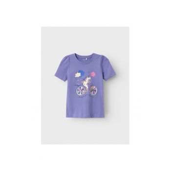 Tricou copii - 556113 - Violet - Bumbac