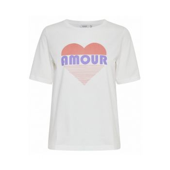 Tricou dama - 301709688 - Bumbac - Alb