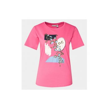 Tricou dama - 303452131 - Roz - Bumbac