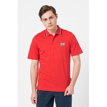 Tricou polo cu logo discret Revor