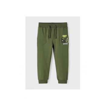 Pantaloni copii - 488964 - Verde - Bumbac