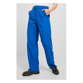 Pantaloni dama - 15025 - Poliester - Albastru