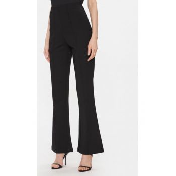 Pantaloni dama - 99808 - Viscoza - Negru