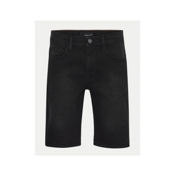 Pantaloni scurti barbati - 530426 - Negru - Bumbac