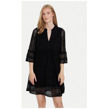 Rochie - 61421 - Bumbac - Negru