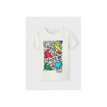 Tricou copii - 489176 - Alb - Bumbac