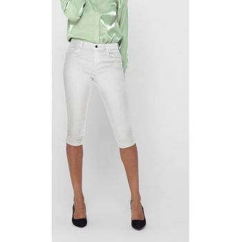 Pantaloni dama - 36007 - Viscoza - Alb