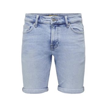 Pantaloni scurti din denim barbati - 301847403 - Bumbac