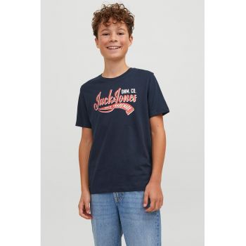 Tricou de bumbac organic cu imprimeu logo Elogo