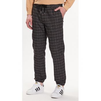 Pantaloni barbati - Bumbac - Negru