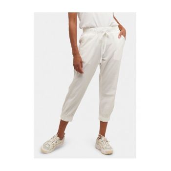 Pantaloni dama - 99427 - Ecru - Bumbac