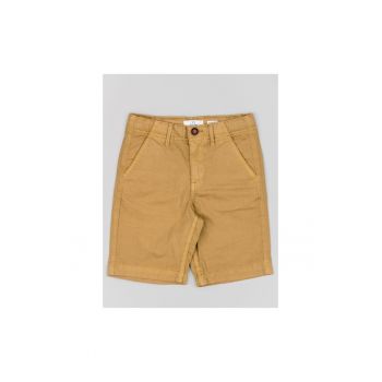 Pantaloni lungi - 302731084 - Bumbac - Elastan - Bej