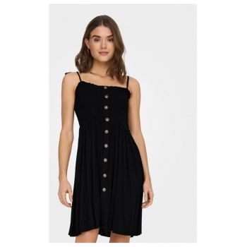 Rochie - 18797 - Viscoza - Negru