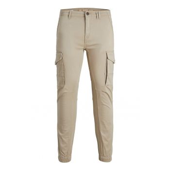 Pantaloni cargo din amestec de bumbac organic