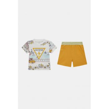 Set de tricou de bumbac si pantaloni scurti