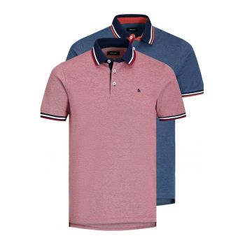 Set de tricouri polo slim fit Paul - 2 piese