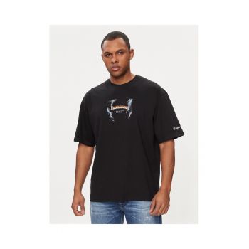 Tricou barbati - 303366506 - Negru - Bumbac