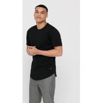 Tricou barbati - 502474 - Negru - Bumbac