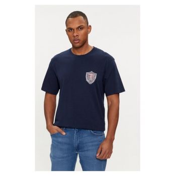 Tricou barbati - 594329 - Bleumarin - Bumbac