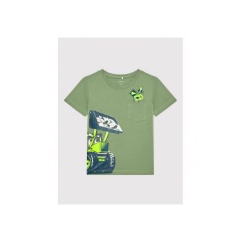 Tricou copii - NAME IT - 555547 - Verde - Bumbac